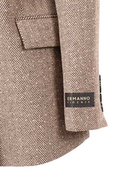 Sacouri Ermanno Scervino DOUBLE-BREASTED JACKET Beige Femei (BM 19256256) 3