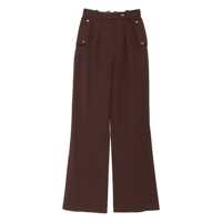 Pantaloni casual Elisabetta Franchi Palazzo Pants Femei