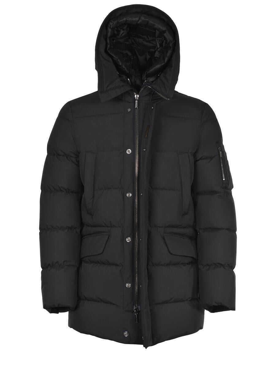 Paltoane Moorer Moorer  Davide Jacket Black Barbati (BM 19256418) 2