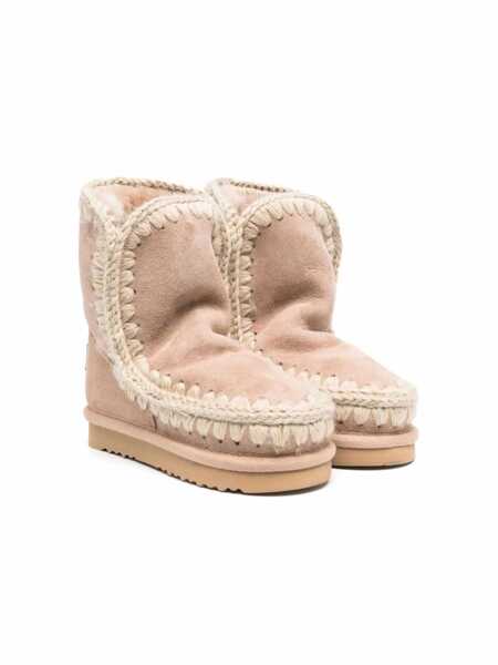 Bocanci Mou Eskimo kid suede Beige Fete (BM 19256460) 1