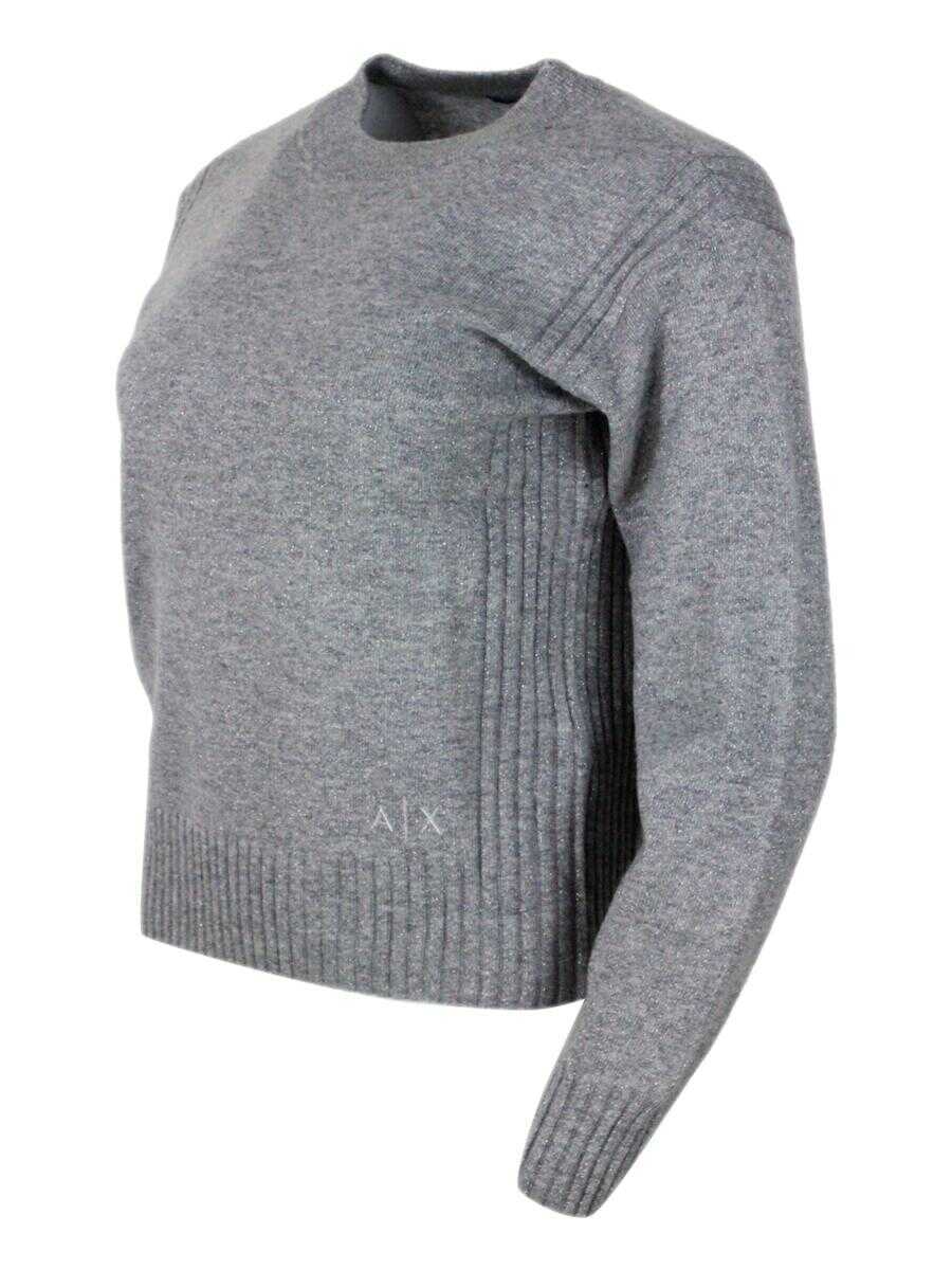 Pulovere Armani Exchange Armani Exchange Sweaters SILVER Femei (BM 19256469) 2