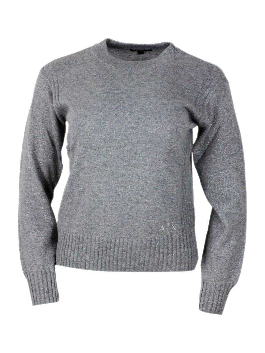 Pulovere Armani Exchange Armani Exchange Sweaters SILVER Femei (BM 19256469) 1
