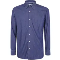 Camasi de blugi Tintoria Mattei Denim Shirt Clothing Barbati