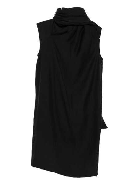 Esarfe TOTME TOTEME Scarf Midi Dress Black Femei (BM 19256658) 1