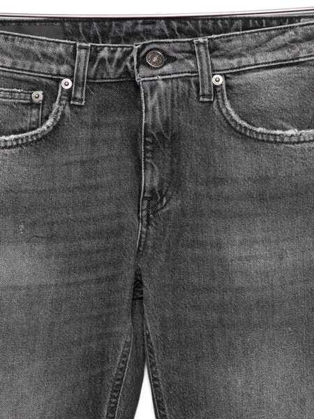 Blugi Dondup Dondup Distressed Effect Coco Slim-Fit Jeans Black Femei (BM 19256670) 3