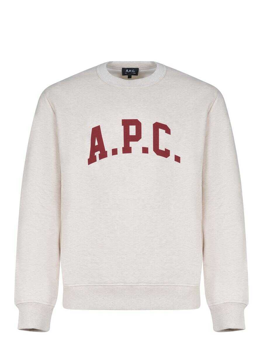 Pulovere A.P.C. A.P.C.  Sweaters Beige Barbati (BM 19256784) 1