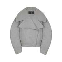 Geci Balmain Wool Caban Clothing Femei