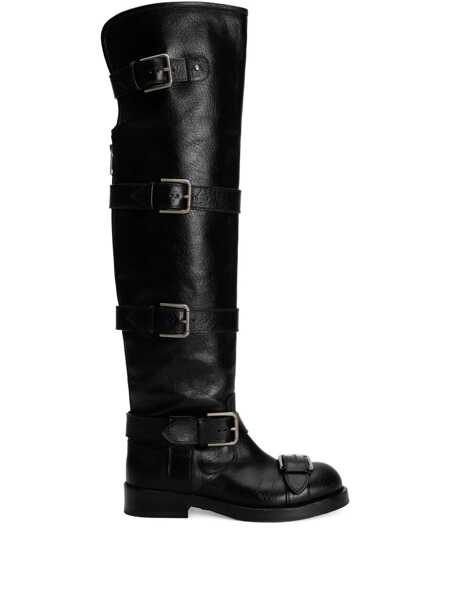 Bocanci Dolce & Gabbana Dolce & Gabbana Bernini Biker Boots Black Femei (BM 19256814) 1