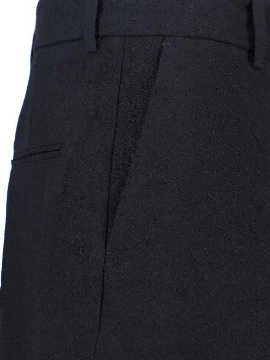 Pantaloni STUDIO NICHOLSON Studio Nicholson Trousers Black Barbati (BM 19256904) 4
