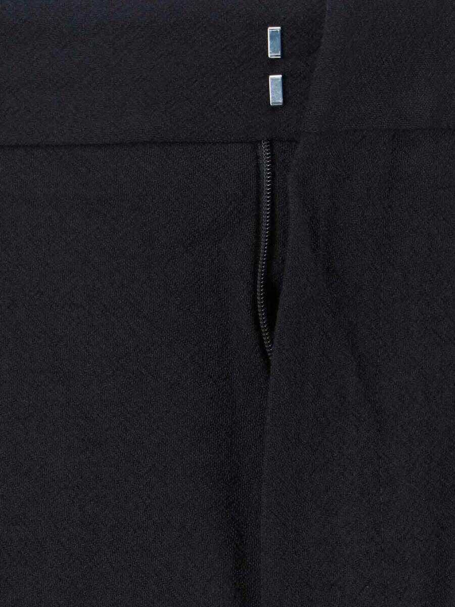 Pantaloni STUDIO NICHOLSON Studio Nicholson Trousers Black Barbati (BM 19256904) 5