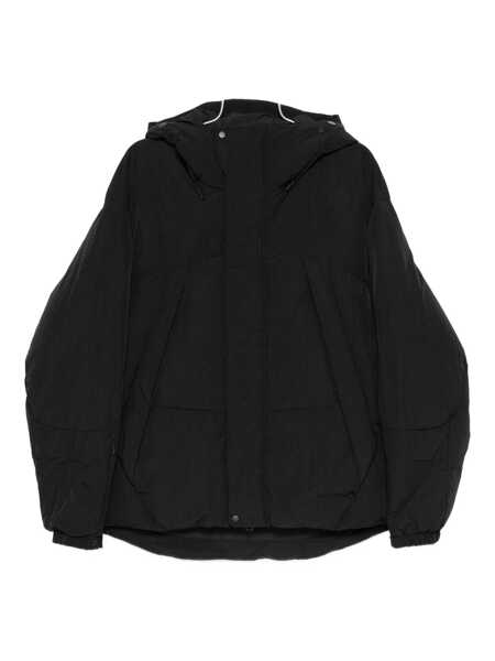 Geci de iarna JG1 Jg1 Yves Salomon Black Hooded Down Jacket Black Barbati (BM 19256940) 1