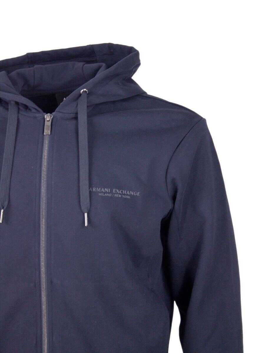 Pulovere Armani Exchange Armani Exchange Sweaters BLU DEEP NAVY Barbati (BM 19257108) 4