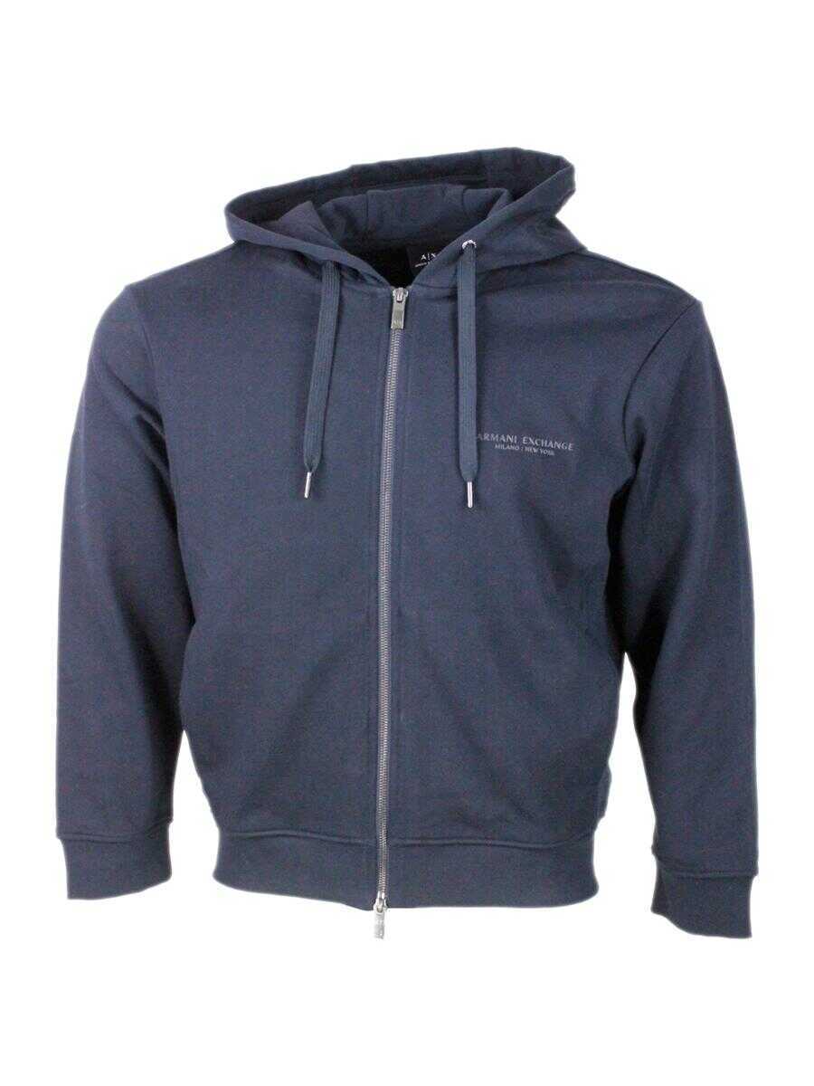 Pulovere Armani Exchange Armani Exchange Sweaters BLU DEEP NAVY Barbati (BM 19257108) 1