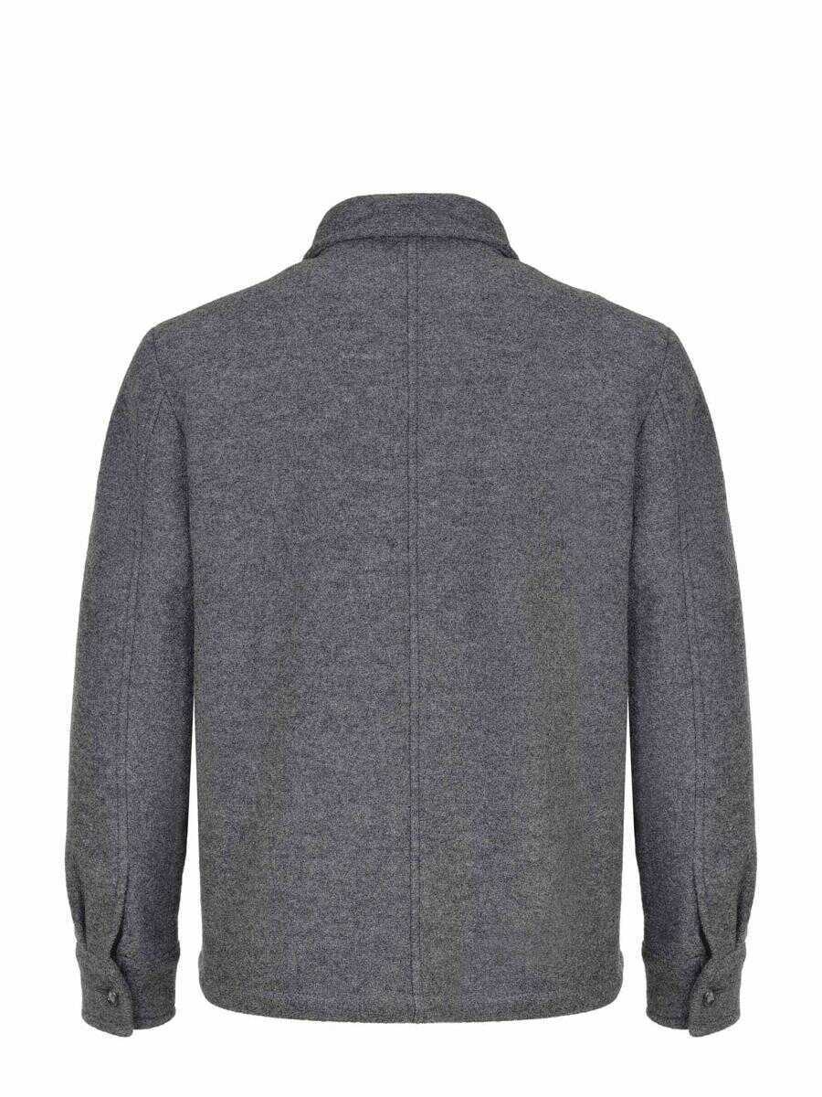 Camasi A.P.C. A.P.C.  Shirts GREY Barbati (BM 19257180) 3