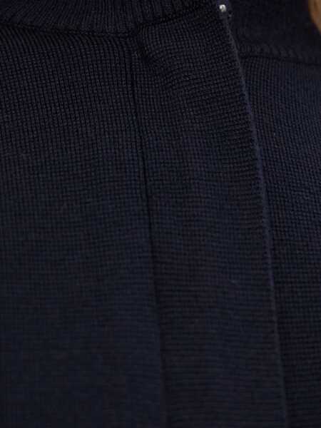 Bomber jacket Max Mara Max Mara Pelago Merinos Wool Bomber Jacket Clothing BLUE Femei (BM 19257246) 5