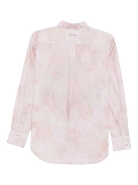 Camasi MSGM Msgm Msgm Floral Print Shirt PINK Femei (BM 19257279) 2