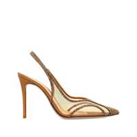 Sneakers Gianvito Rossi Brenda Crystal Pumps With Slingback Femei