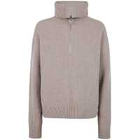 Pulovere Filippa K "Ribbed" Wool Half Zip Sweater Clothing Femei