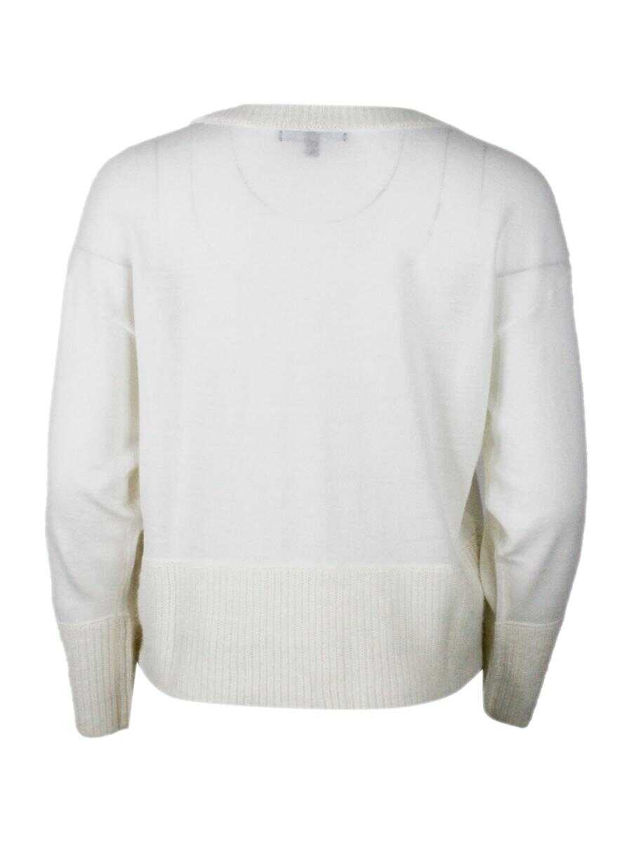 Pulovere Armani Exchange Armani Exchange Sweaters Beige Femei (BM 19257456) 4