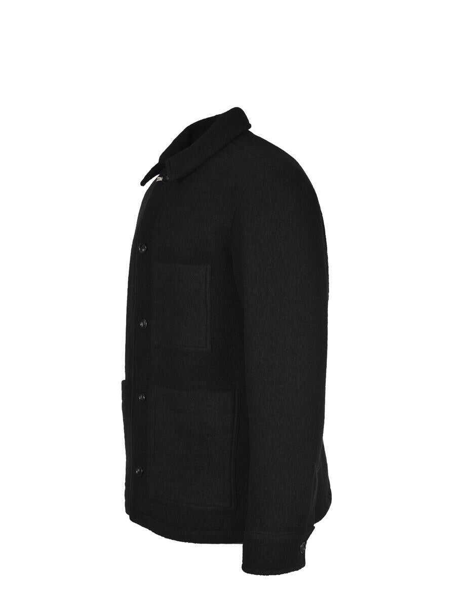 Camasi A.P.C. A.P.C.  Shirts Black Barbati (BM 19257462) 2