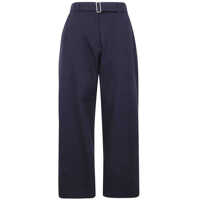 Pantaloni casual Studio Nicholson "Doring" Belted Round Leg Pant Clothing Femei