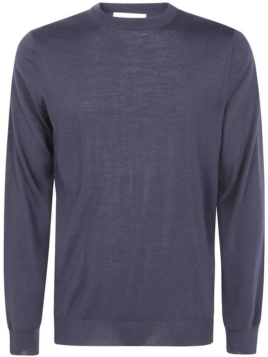 Pulovere FILIPPO DE LAURENTIIS Filippo De Laurentiis Crew Neck Sweater Clothing BLUE Barbati (BM 19257525) 1