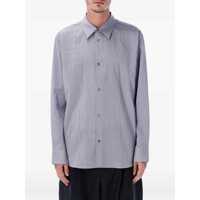 Camasi Studio Nicholson View Lilac Striped Lyocell Shirt Barbati