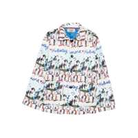 Geci Alessandro Enriquez Printed Quilted Jacket Femei