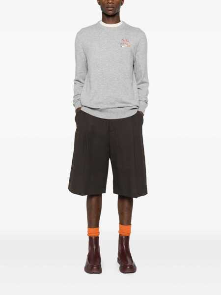 Pulovere Mc2 Saint Barth MC2 Saint Barth Hero Light Embry Crew Neck Sweater GREY Barbati (BM 19257744) 2