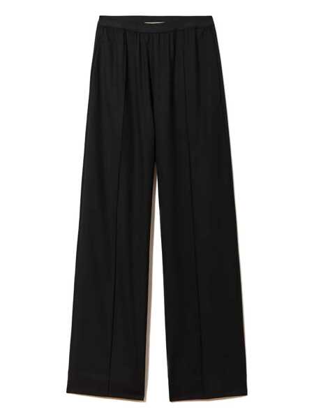 Pantaloni casual Plan C Plan C Trousers Black Femei (BM 19257753) 1