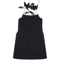 Topuri N°21 N°21 Sleeveless Top With Feathers Clothing
