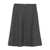 Tagliatore Tagliatore A-Line Midi Skirt In Grey Wool GREY