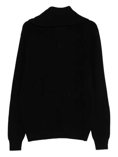 Pulovere AMARANTO Amarnto Black Crewneck Sweater Black Barbati (BM 19257858) 2