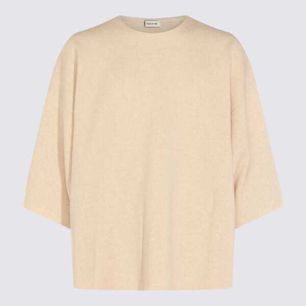 Pulovere FEAR OF GOD Fear Of God Cream Wool Knitwear Beige Barbati (BM 19257906) 1