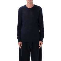 Pulovere Auralee Baby Suri Alpaca Knit Sweater Barbati