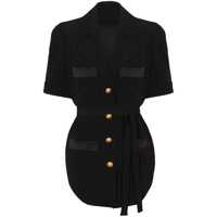 Camasi Balmain Balmain Ss 4 Pockets Crepe Saharian Shirt Clothing