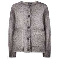 Geci Avant Toi "Hand Painted" Alpaca Round Neck Jacket Clothing Femei