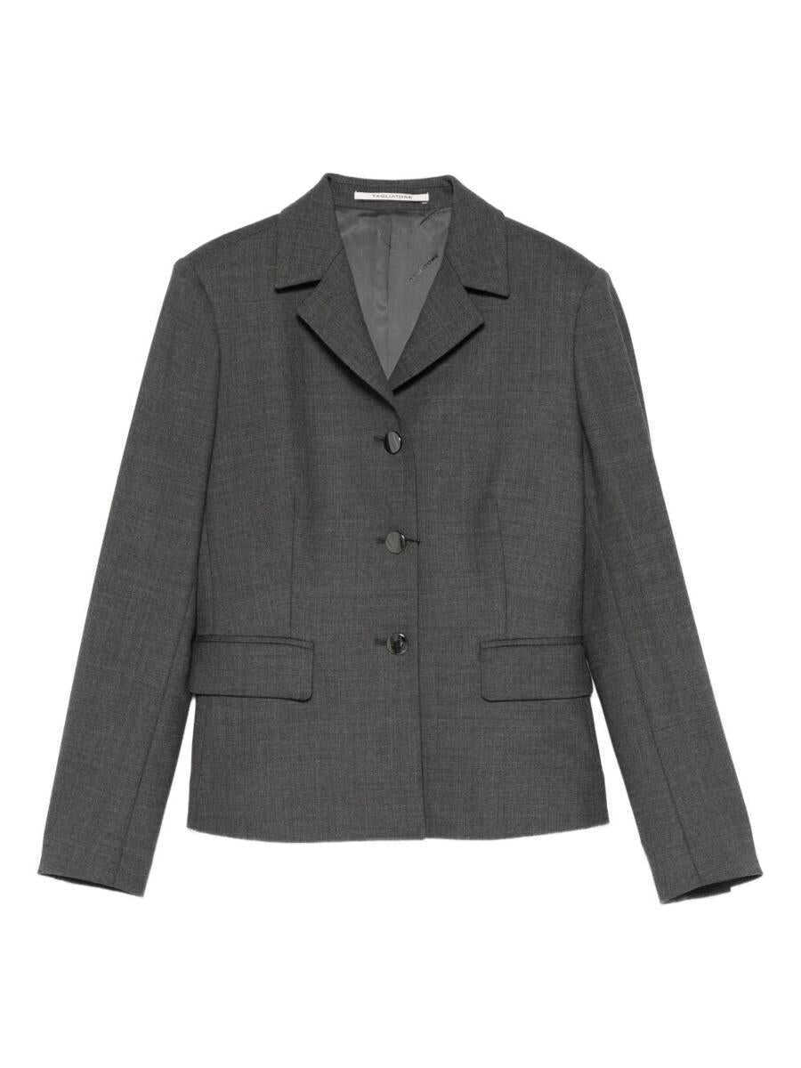 Sacouri Tagliatore Tagliatore Grey Virgin Wool Blazer GREY Femei (BM 19258086) 1