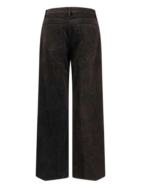 Pantaloni casual FRAME Frame Trousers BROWN Femei (BM 19258134) 2