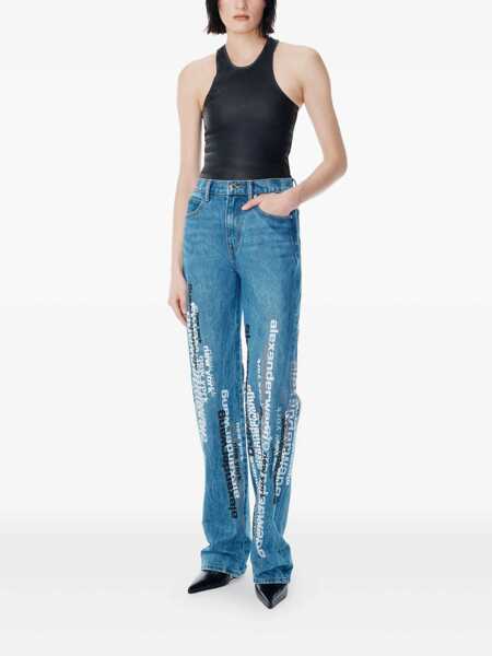 Blugi Alexander Wang Alexander Wang Jeans BLUE Femei (BM 19258182) 3