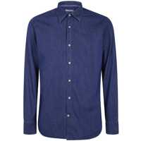 Camasi de blugi Tintoria Mattei Denim Shirt Clothing Barbati