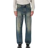 Blugi Sunflower Dirty Blue Loose Fit Jeans Barbati