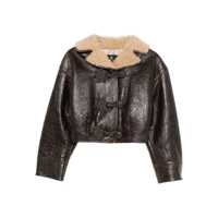 Geci Etro Wool Insert Sheepskin Jacket Femei