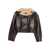 ETRO Etro Wool Insert Sheepskin Jacket BROWN