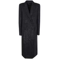 Paltoane Tom Ford Sequined Wool Blend Crepe Double Breasted Coat Clothing Femei
