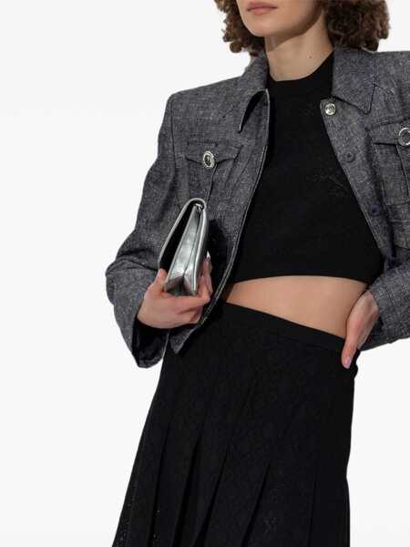 Topuri Givenchy Givenchy Jacquard Knit Top Black Femei (BM 19258452) 3