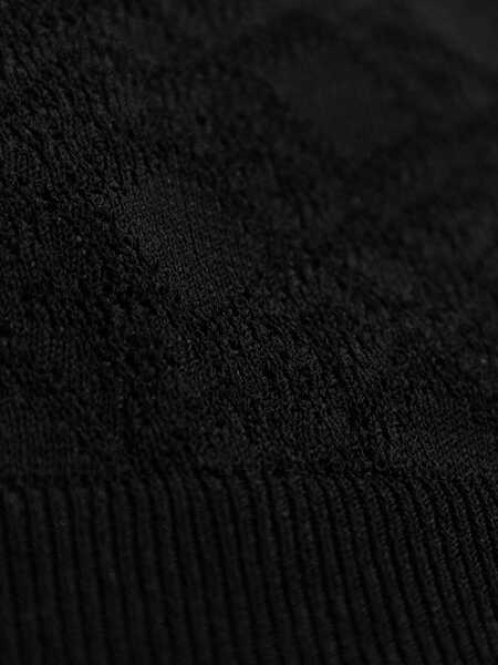 Topuri Givenchy Givenchy Jacquard Knit Top Black Femei (BM 19258452) 4