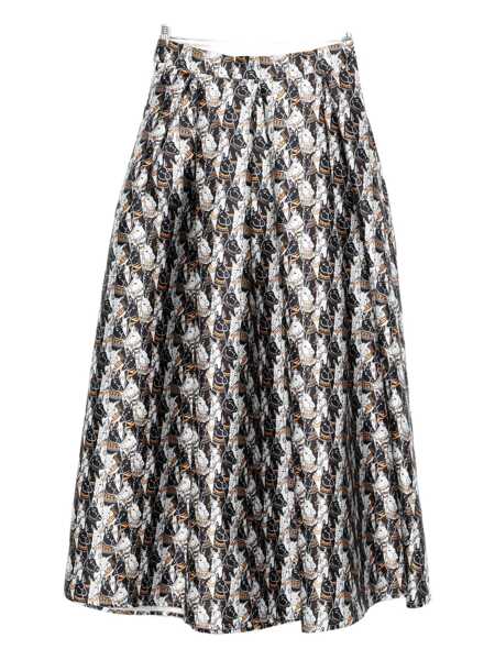 Fuste ALESSANDRO ENRIQUEZ Alessandro Enriquez Printed Long Skirt MULTICOLOUR Femei (BM 19258542) 2
