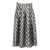 ALESSANDRO ENRIQUEZ Alessandro Enriquez Printed Long Skirt MULTICOLOUR