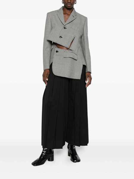 Pantaloni casual JUNYA WATANABE X COMME DES GARONS Junya Watanabe X Comme Des Garons Pleated Trousers Clothing Black Femei (BM 19258596) 2